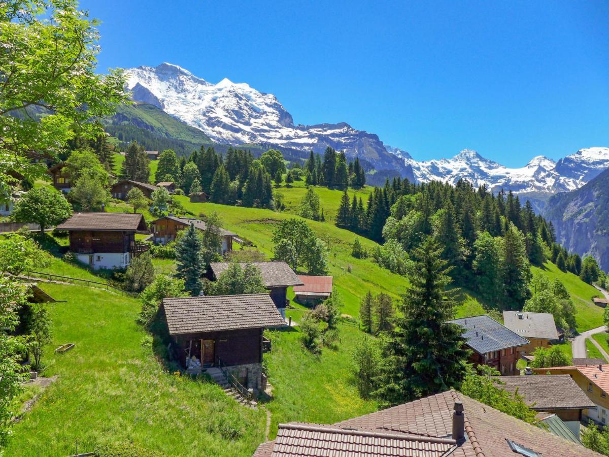 Apartment Bristol Apt-K By Interhome Wengen Exterior foto