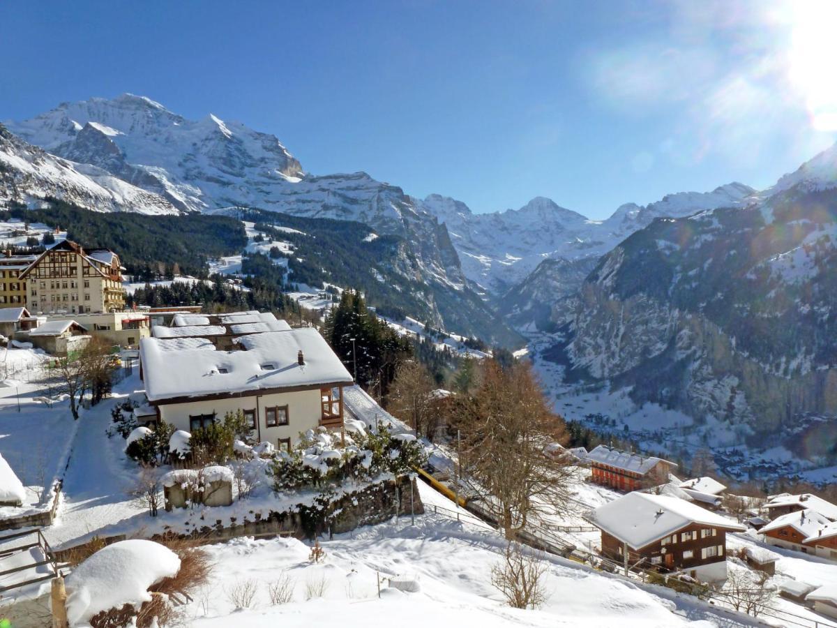 Apartment Bristol Apt-K By Interhome Wengen Exterior foto