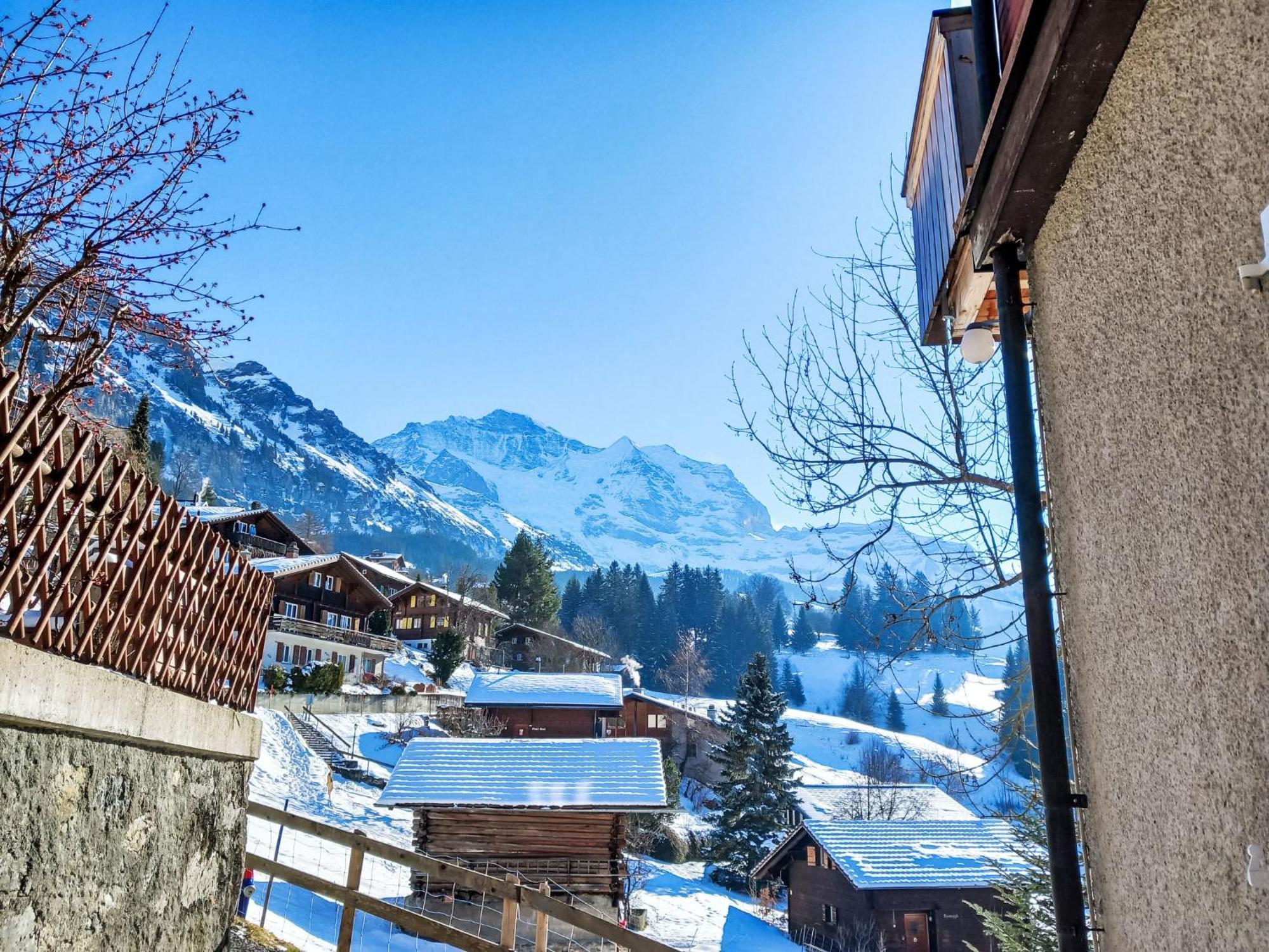 Apartment Bristol Apt-K By Interhome Wengen Exterior foto